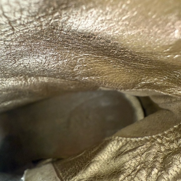 Ann Klein Brown Crocodile Embossed Pattern Over The Knee-High Boots SiZ 7 - Picture 7 of 14